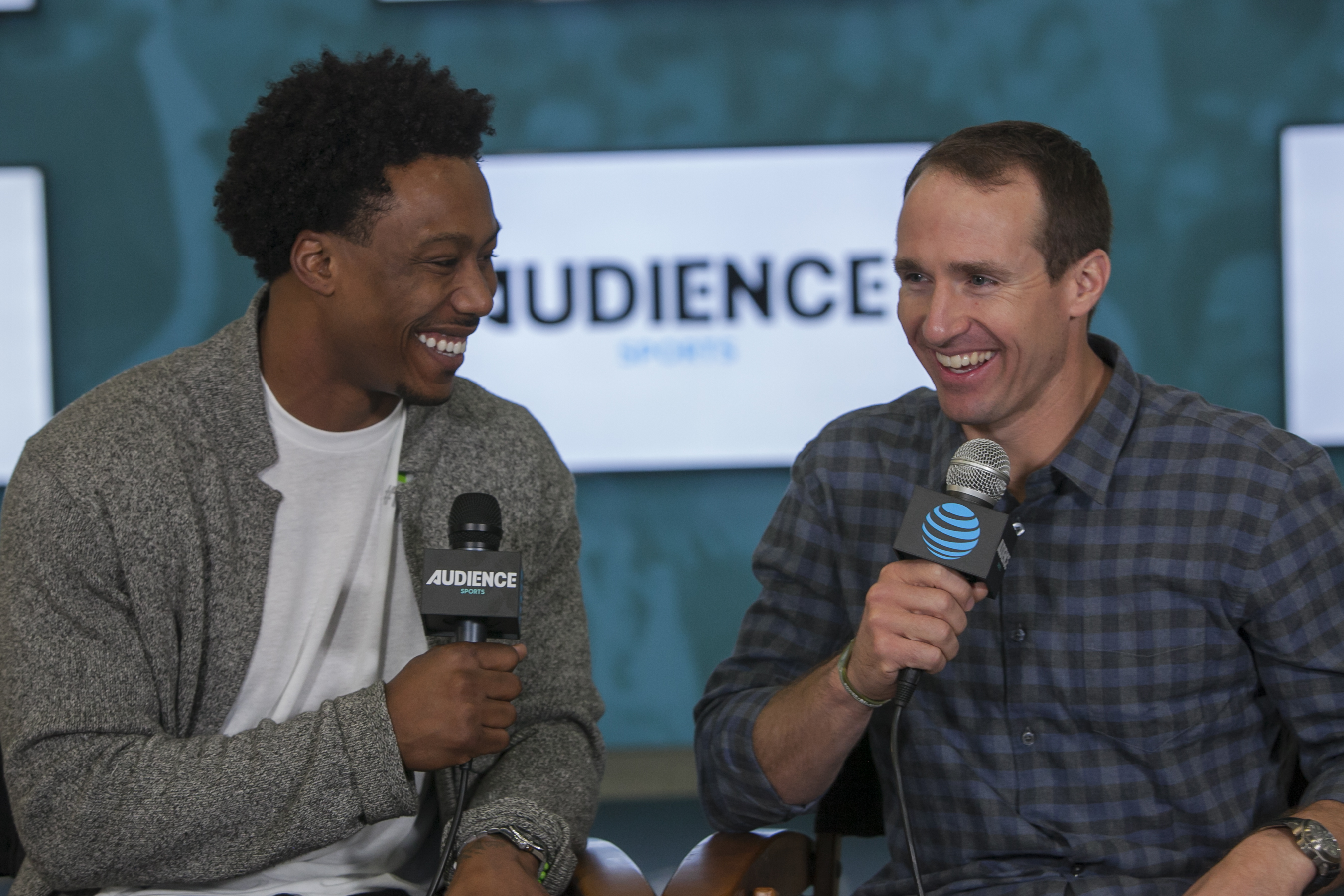 Brandon Marshall quizzes Drew Brees